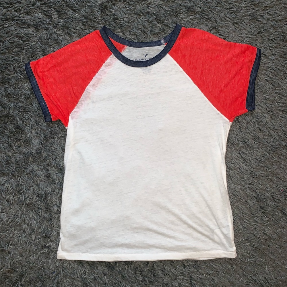 Short sleeve baseball tee